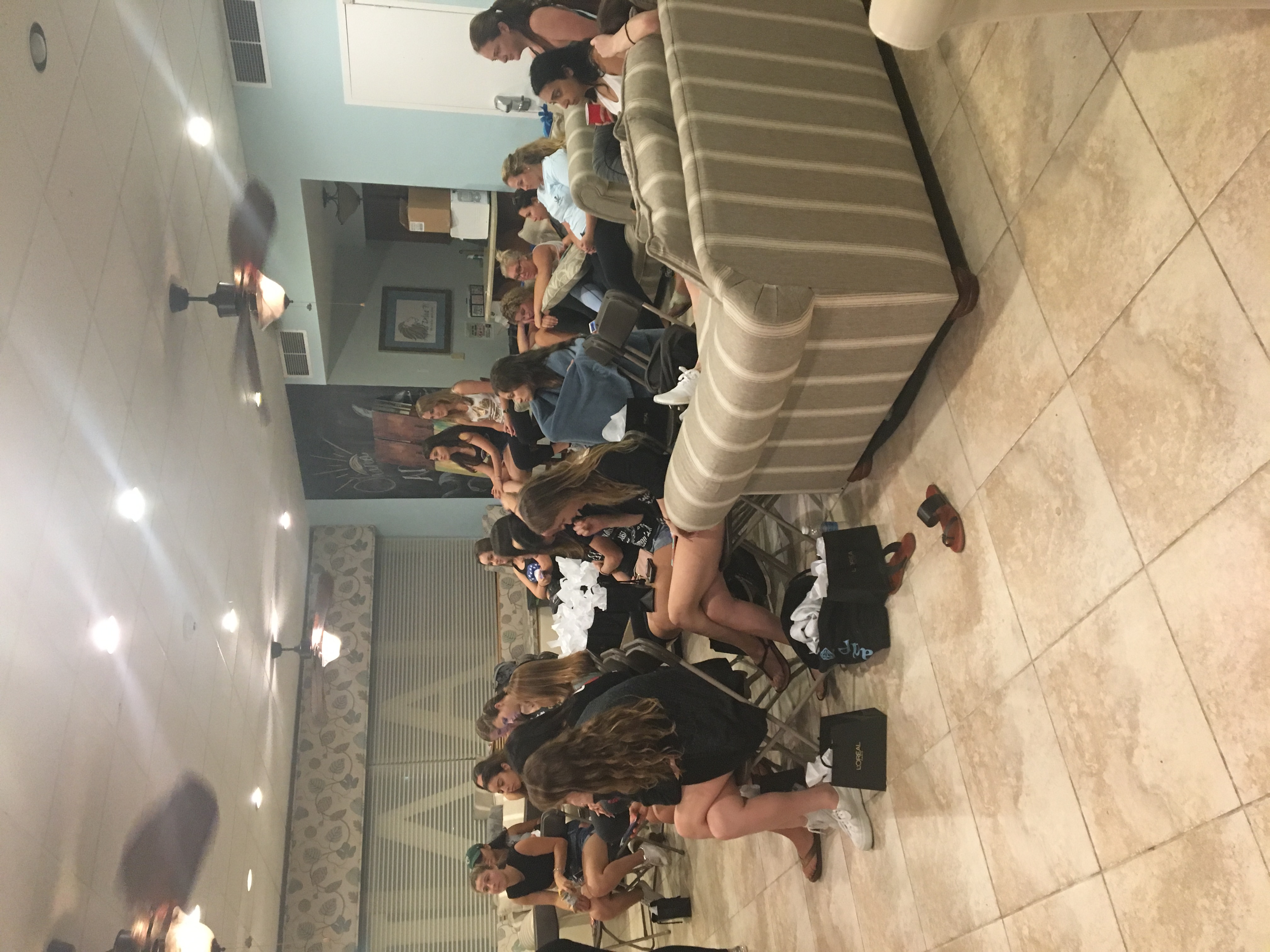 Sorority chapter event